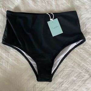 NWT CupShe High Waisted Swim Bottom